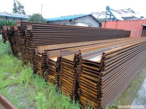 芜湖钢板桩_拉森钢板桩检验堆放的要求